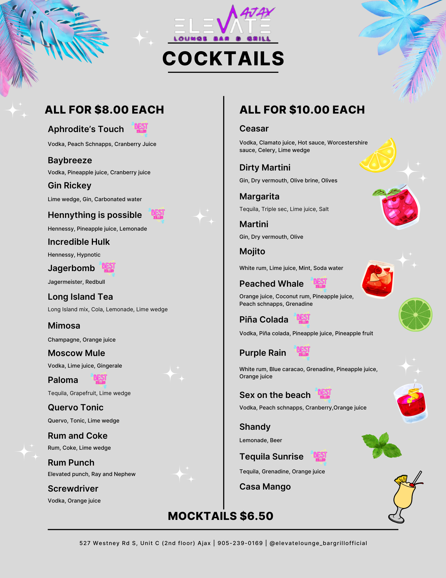 Menu Page 2