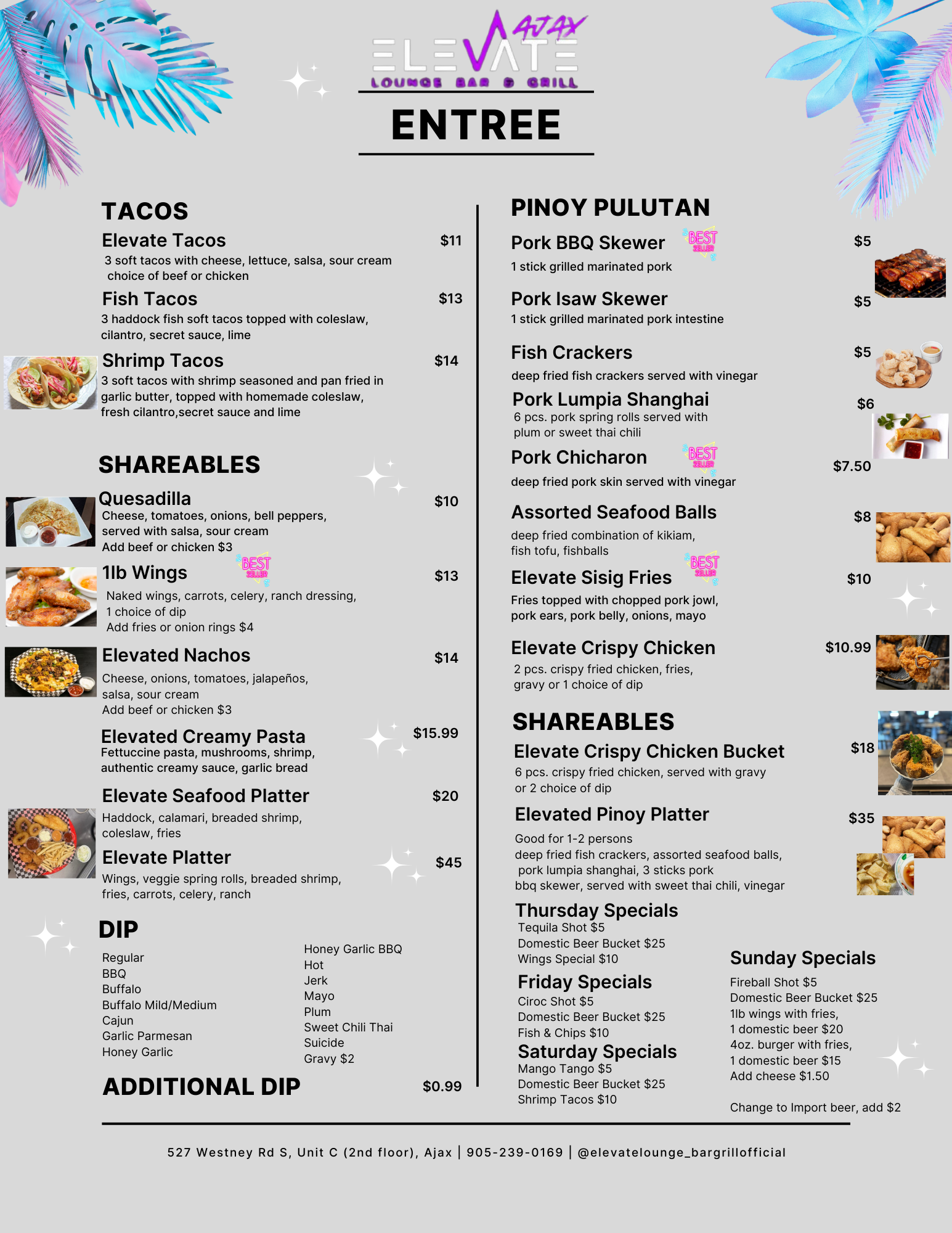 Menu Page 4