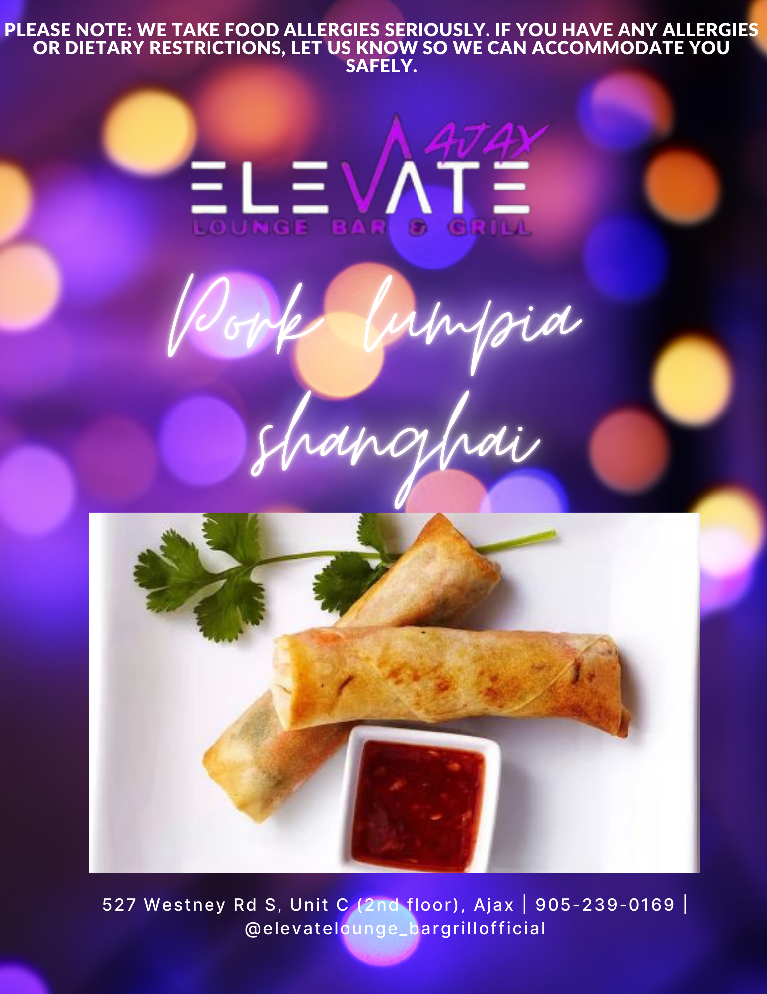 Pork Lumpia Shanghai